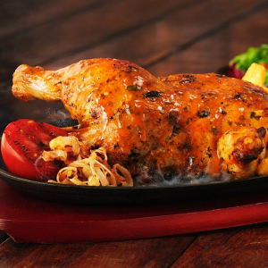half a chicken