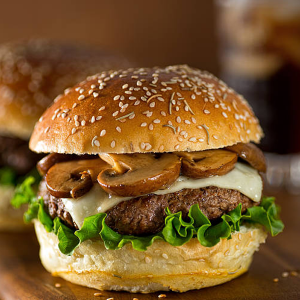 mushroom burger